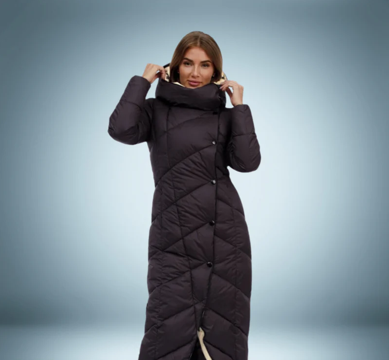 Krohn-e | mit Knopfverschluss für Frauen Ideal für Den Winter