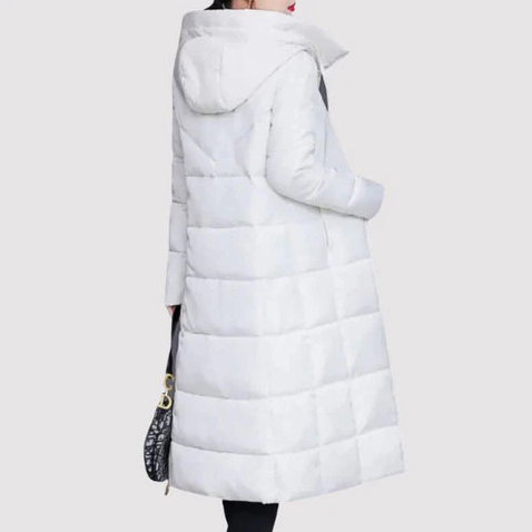 Krohn-e | Langer Wintermantel für Damen