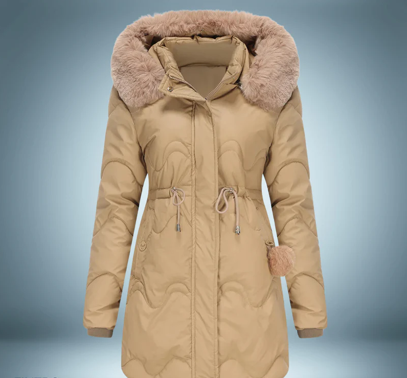 Krohn-e | Parka mit Pelzkragen