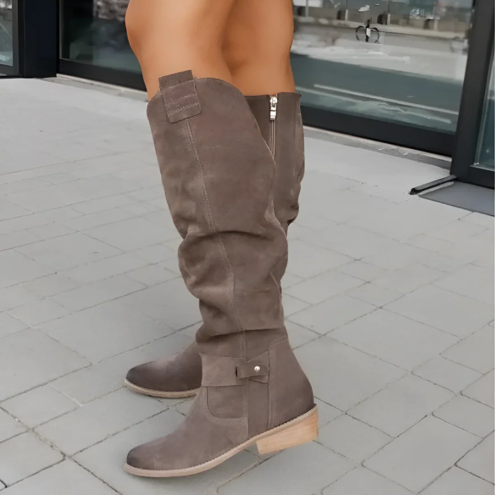 Krohn-e | Knielange Stiefel für Damen