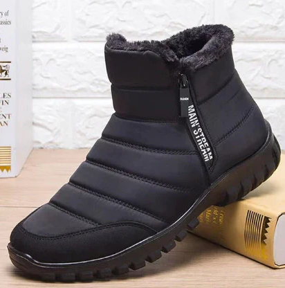 Krohn-e | Wasserdichte warme Baumwollstiefel mit Kordelzug