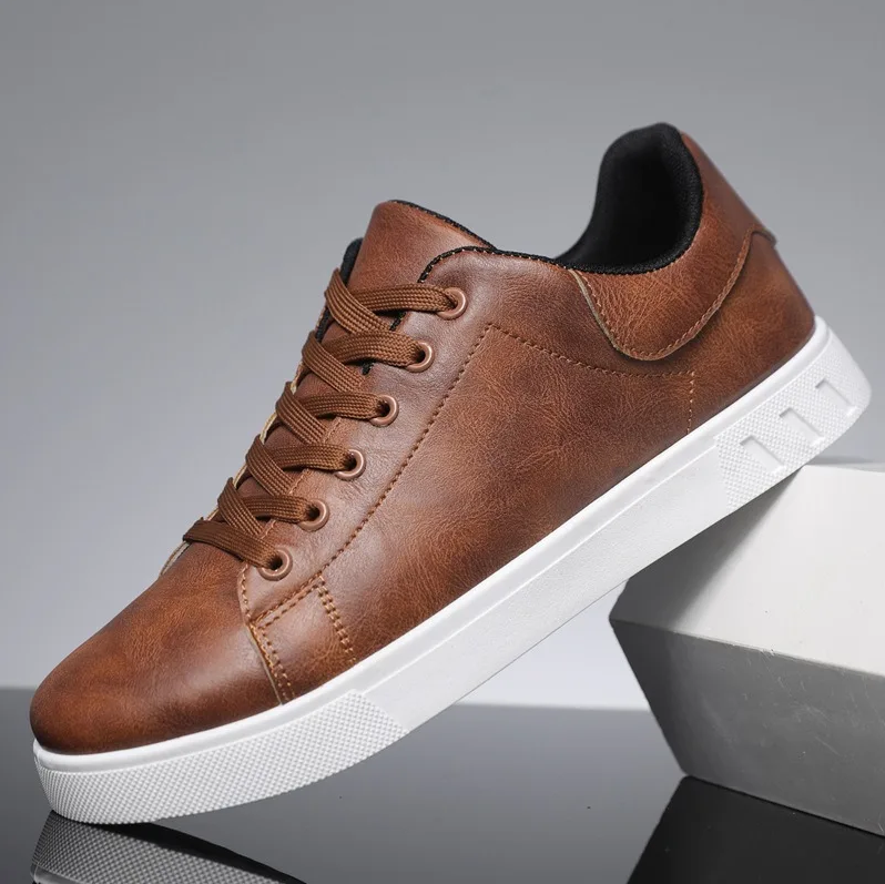 Krohn-e | Leder-Herrenschuhe Im Klassischen Design