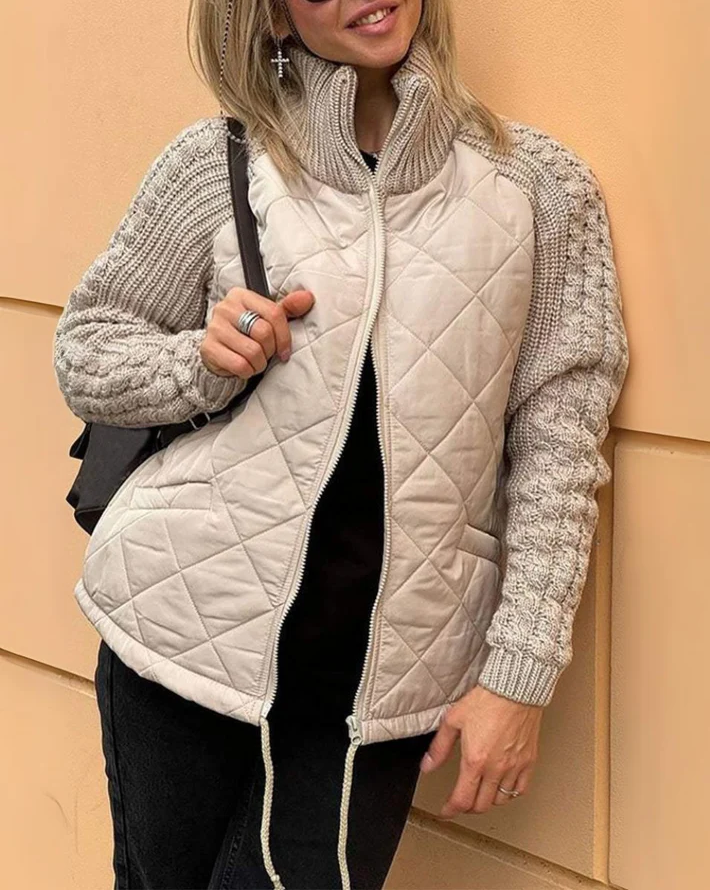 Krohn-e | Luxuriöse Wattierte Jacke