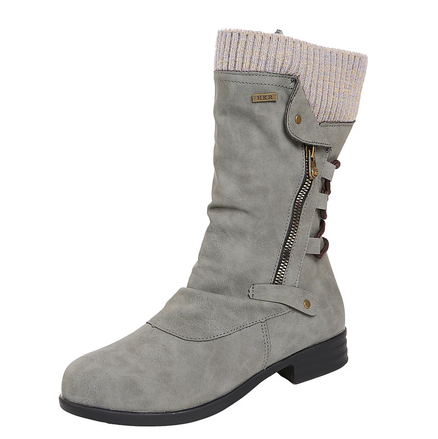Krohn-e | Bequeme und Gemütliche Damen-Winterstiefel