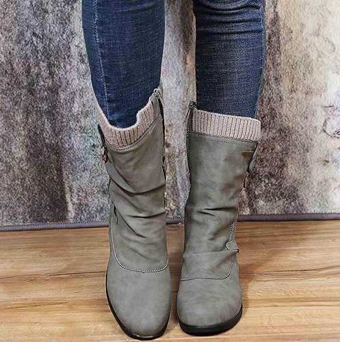 Krohn-e | Bequeme und Gemütliche Winterstiefel für Damen