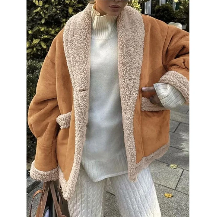 Krohn-e | Damen Wintermantel mit Kragen