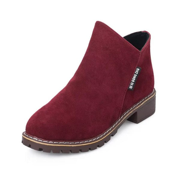 Krohn-e | Stiefeletten mit Plateausohle