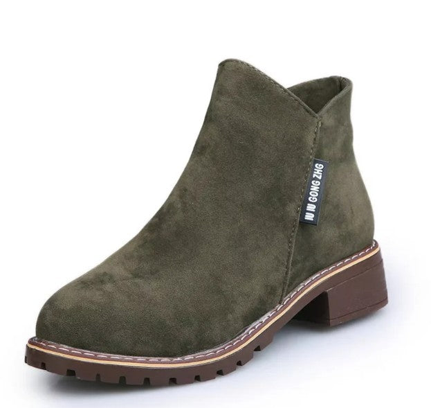 Krohn-e | Stiefeletten mit Plateausohle