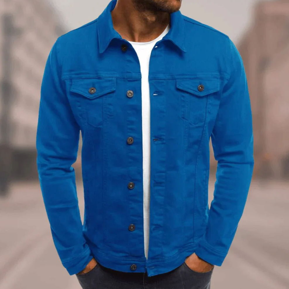 Krohn-e | Jeansjacke mit Zeitlosem Design