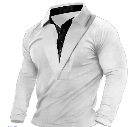 Fudus Sweatshirt: Langarm, figurbetont, Knopfleiste