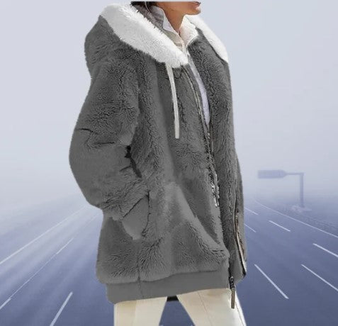 Krohn-e | Weiche und Eng Anliegende Jacke für Den Winter