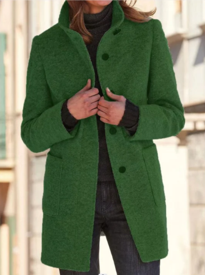 Krohn-e | Stilvoller & Eleganter Button-Down-Mantel