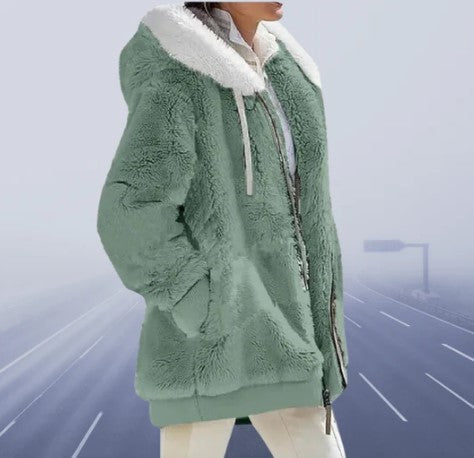 Krohn-e | Weiche und Eng Anliegende Jacke für Den Winter