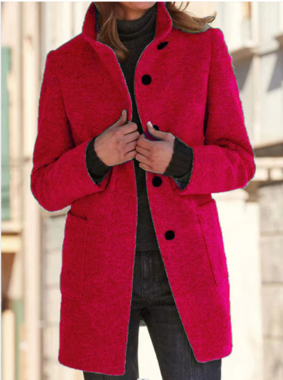 Krohn-e | Stylischer & Eleganter Knopfmantel