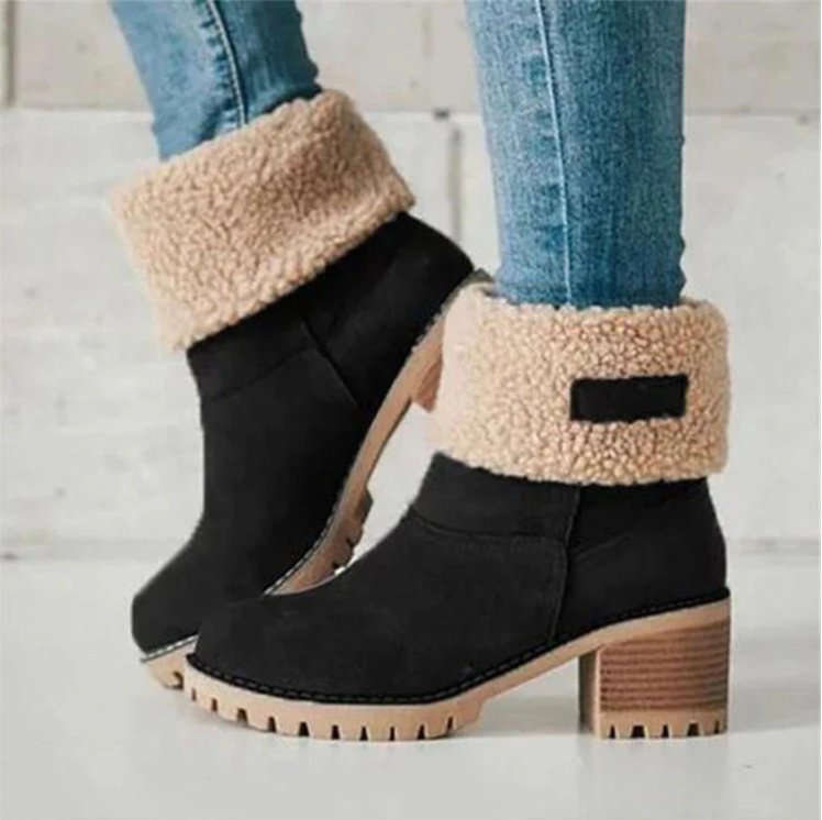 Krohn-e | Gemütliche, Warm Gefütterte Stiefel