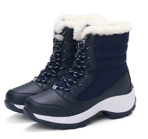 Krohn-e | Winter Dick High-Top Plus Pelz Stiefel