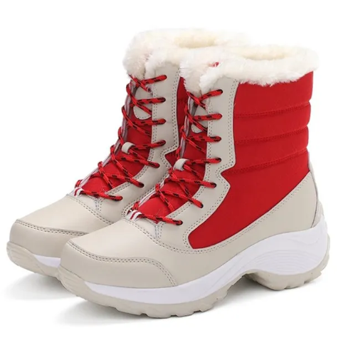 Krohn-e | Winter Dick High-Top Plus Pelz Stiefel
