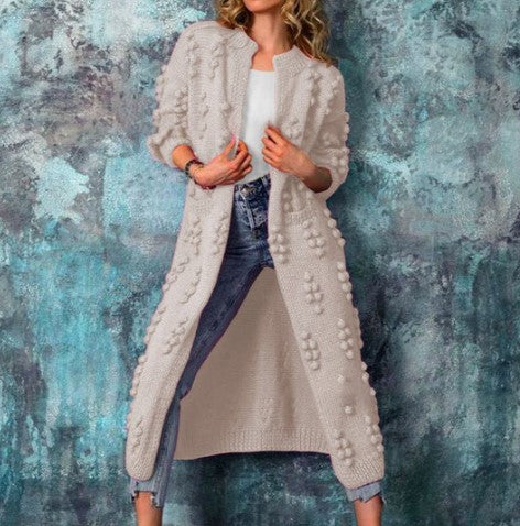 Krohn-e | Elegante Farbige Strickjacke für Damen
