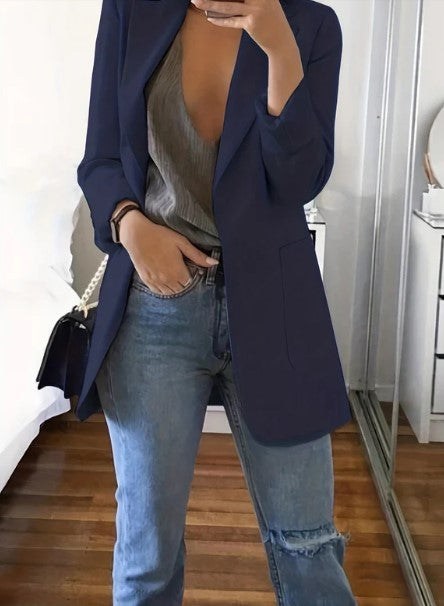 Avelena Plus-Size Freizeitblazer