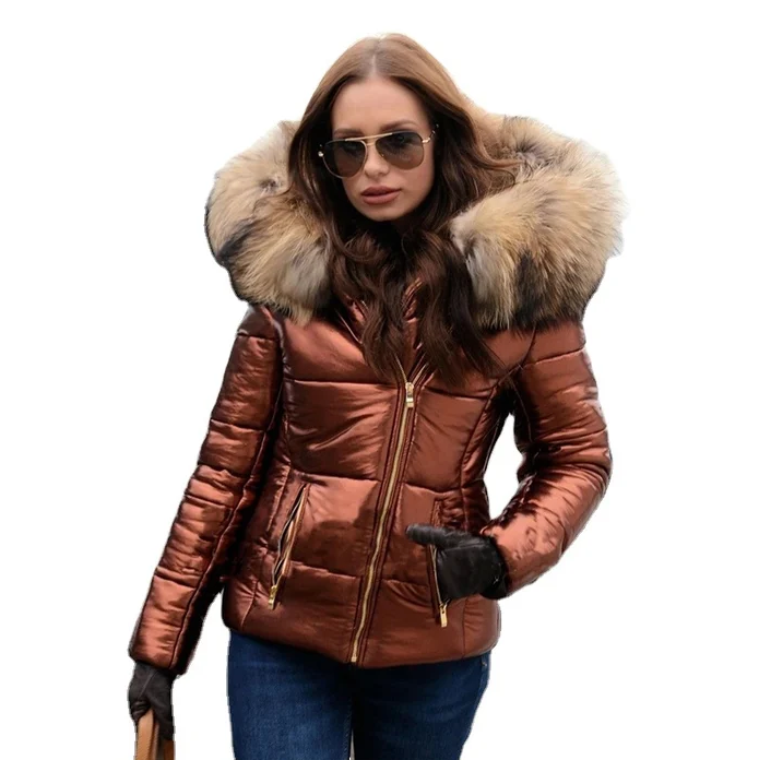 Krohn-e | Eleganter Wintermantel mit Kunstfell