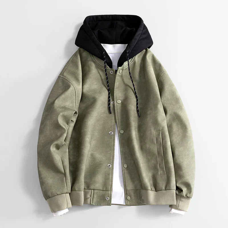 Krohn-e | Freizeitjacke mit Kapuze für Männer - Peterson