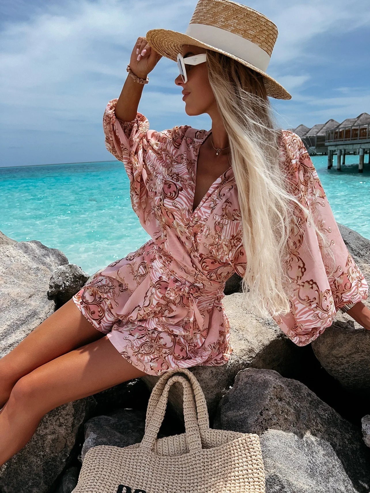 Trudy Sommerstrand-Playsuit