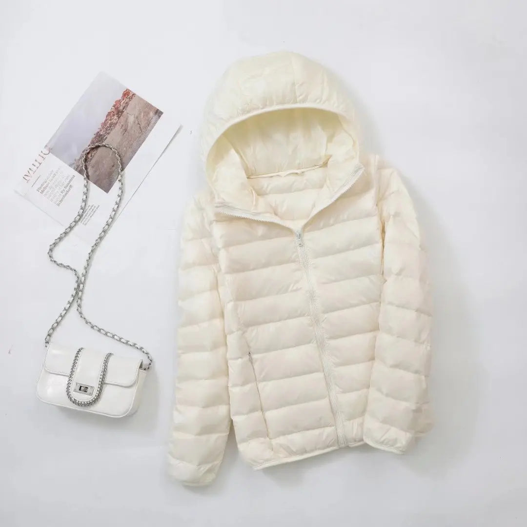Krohn-e | Kapuzen Daunenjacke Spezielle Winter