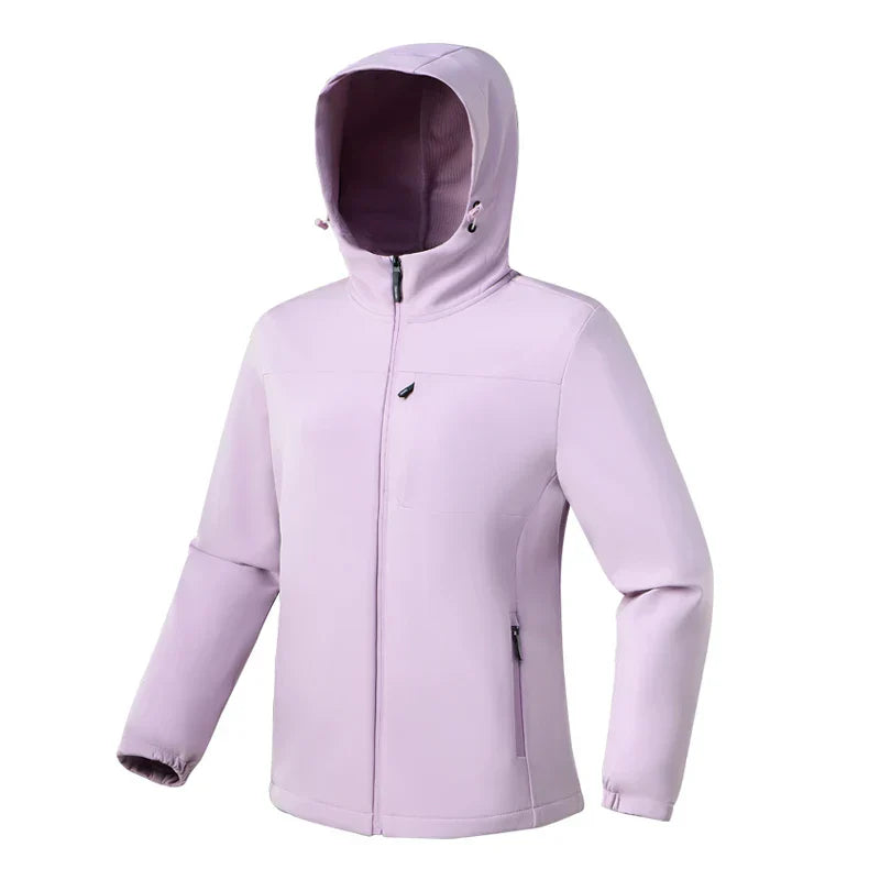 Krohn-e | Kapuze Softshell Jacke Langarm