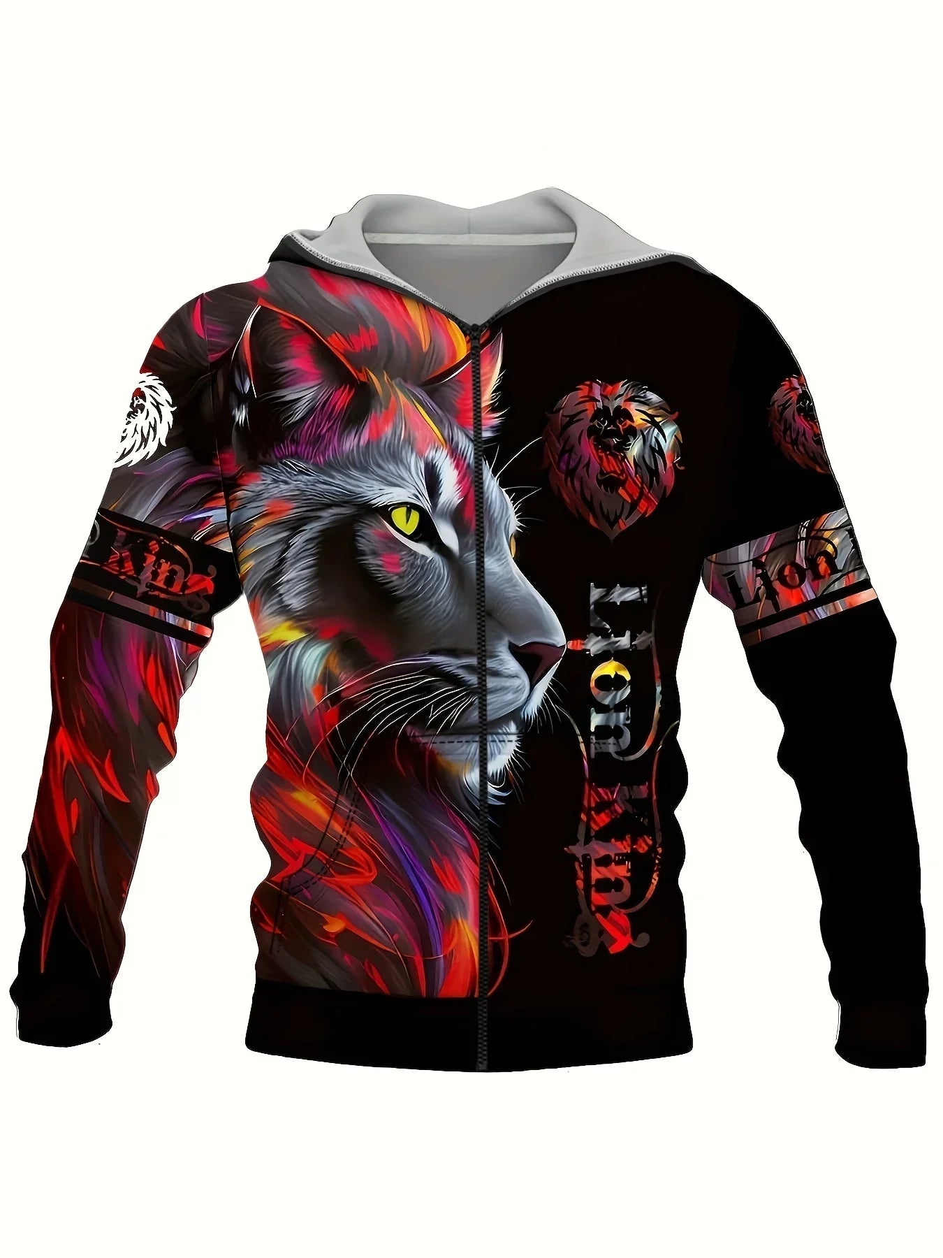 Herren-Hoodie mit 3D-Druck - Aiden