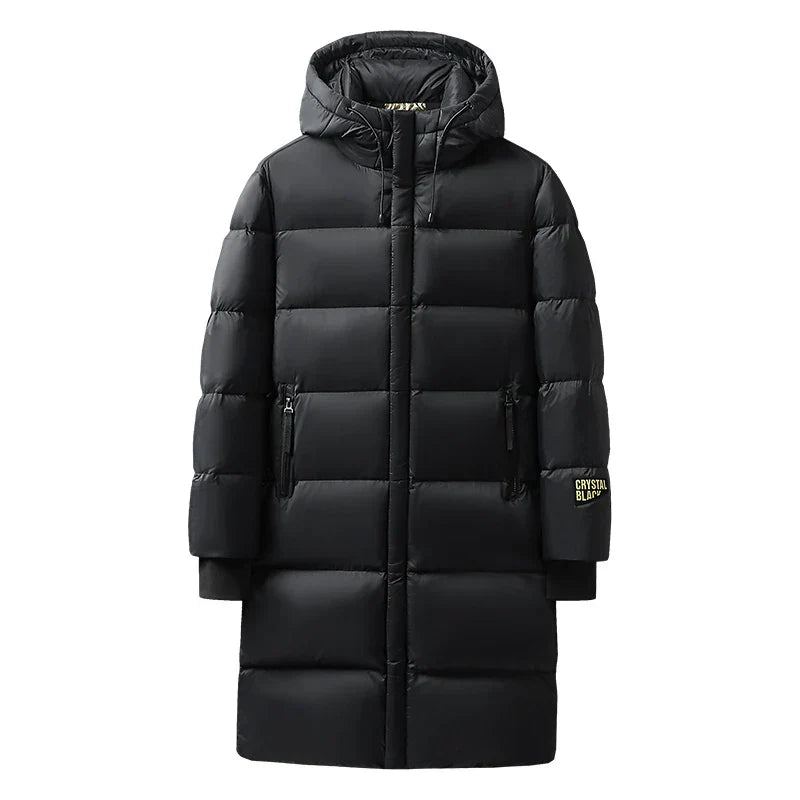 Krohn-e | Puffjacke mit Kapuze Gepolstert und Warm