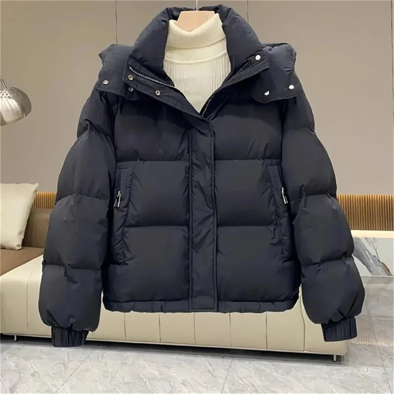 Krohn-e | Lässige Winter Pufferjacke