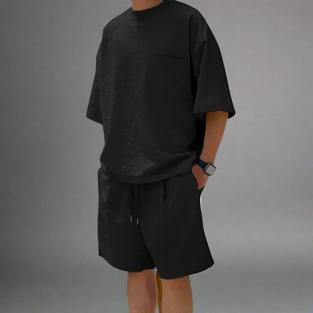 Klassisches Herren Freizeitset in modischen Farben