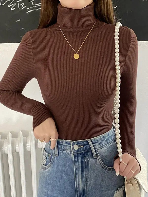 Krohn-e | Strickpullover Gerippte Struktur Figurunabhängiger Schnitt