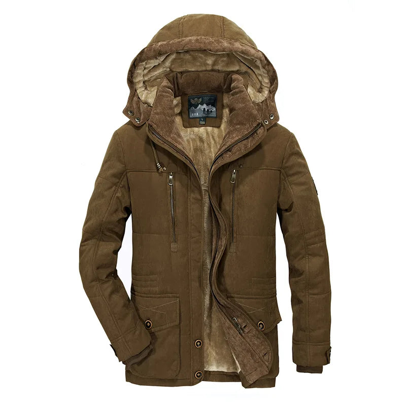 Herren Winter Fleecejacke Leon