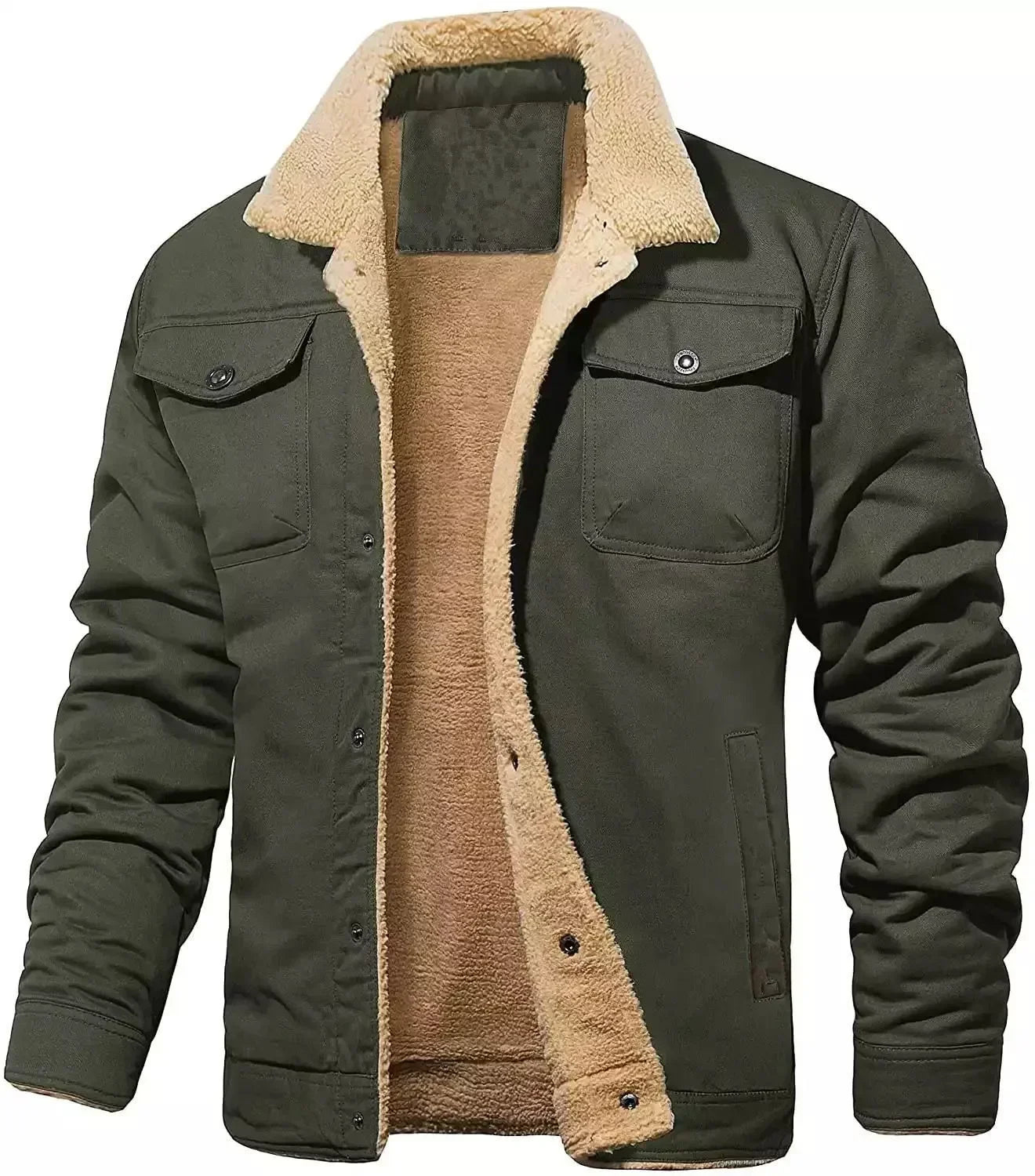 Herrenjacke Leonard mit Faltkragen