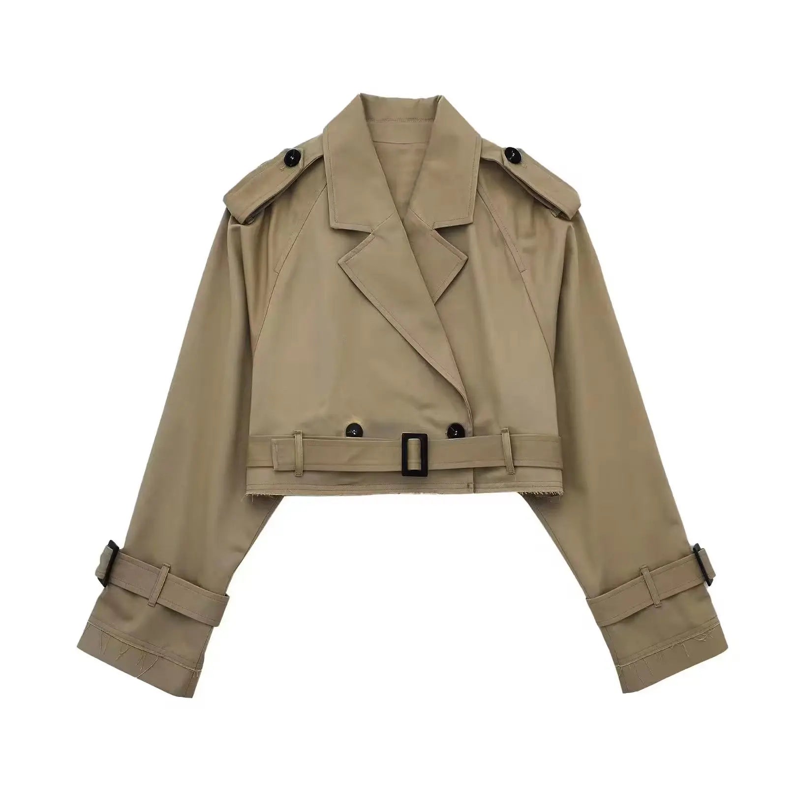 Krohn-e | Elegante Streetwear-Wickeljacke
