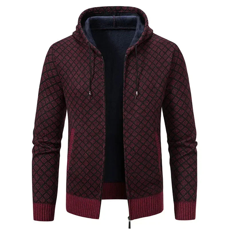 Herren Winterstrickjacke Anders – warm