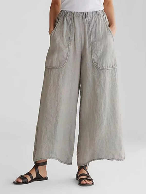 DELILAH Vintage Casual Trousers