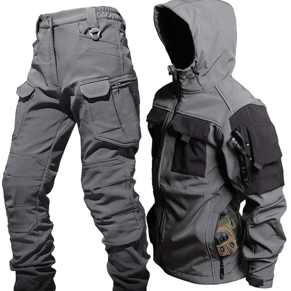 Winter-Outdoor-Set Maximilian mit Fleecefutter, wasserfest