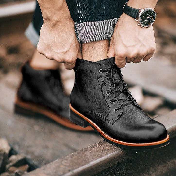 Krohn-e | Herren Lederstiefel