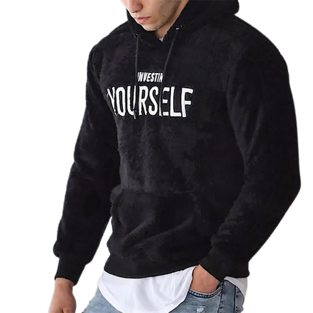 Krohn-e | Hoodie mit Motivierendem Text Polyester-fleece Komfortabel und Trendy