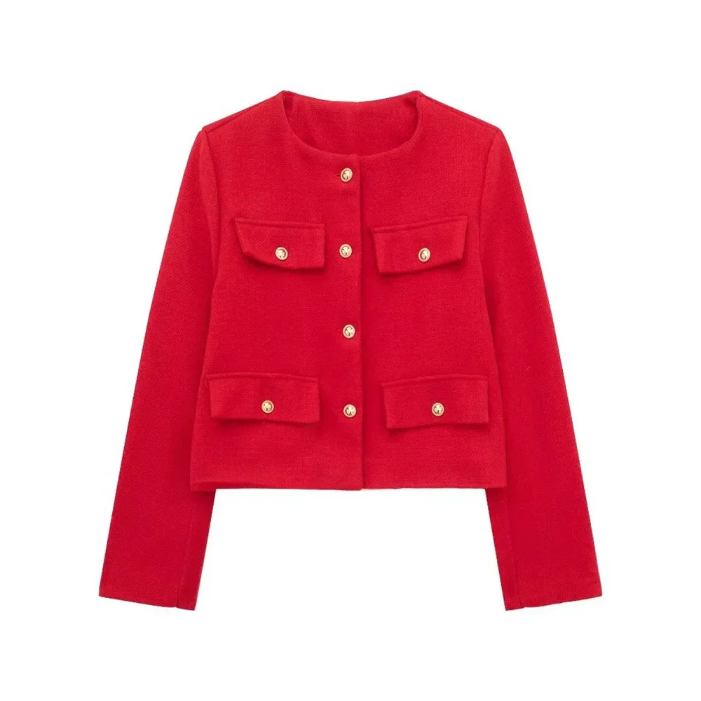 Krohn-e | Elegante Kurze Damenblazer