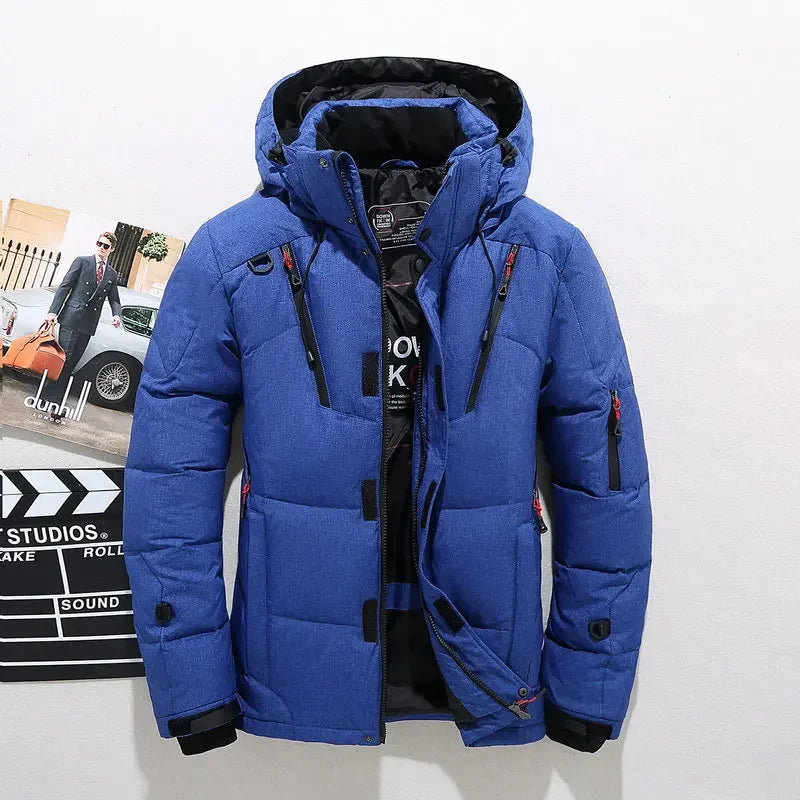 Bradley Men's Hooded Winter Down Jacket