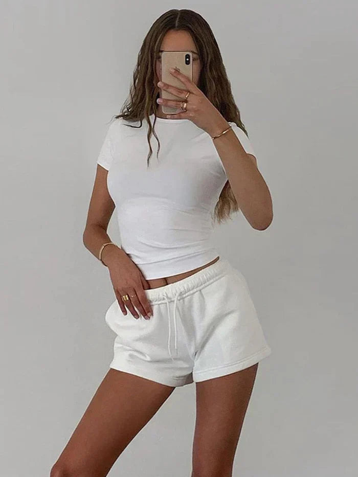 Fudus Damen Crop Top: Vielseitig einsetzbar