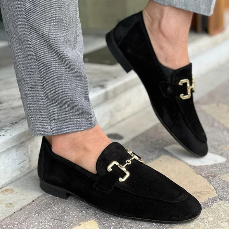 Herren-Loafer von PrestigeWear mit Schnalle