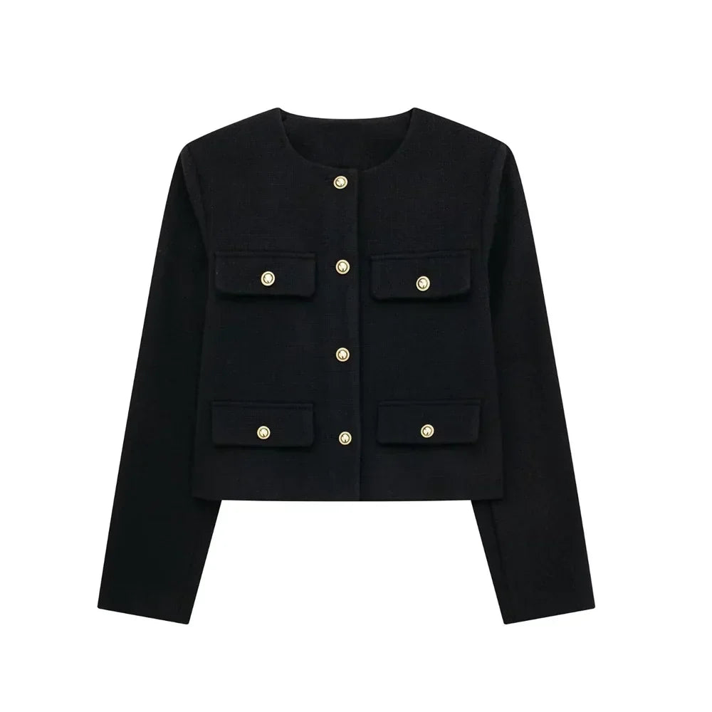 Krohn-e | Elegante Kurze Damenblazer