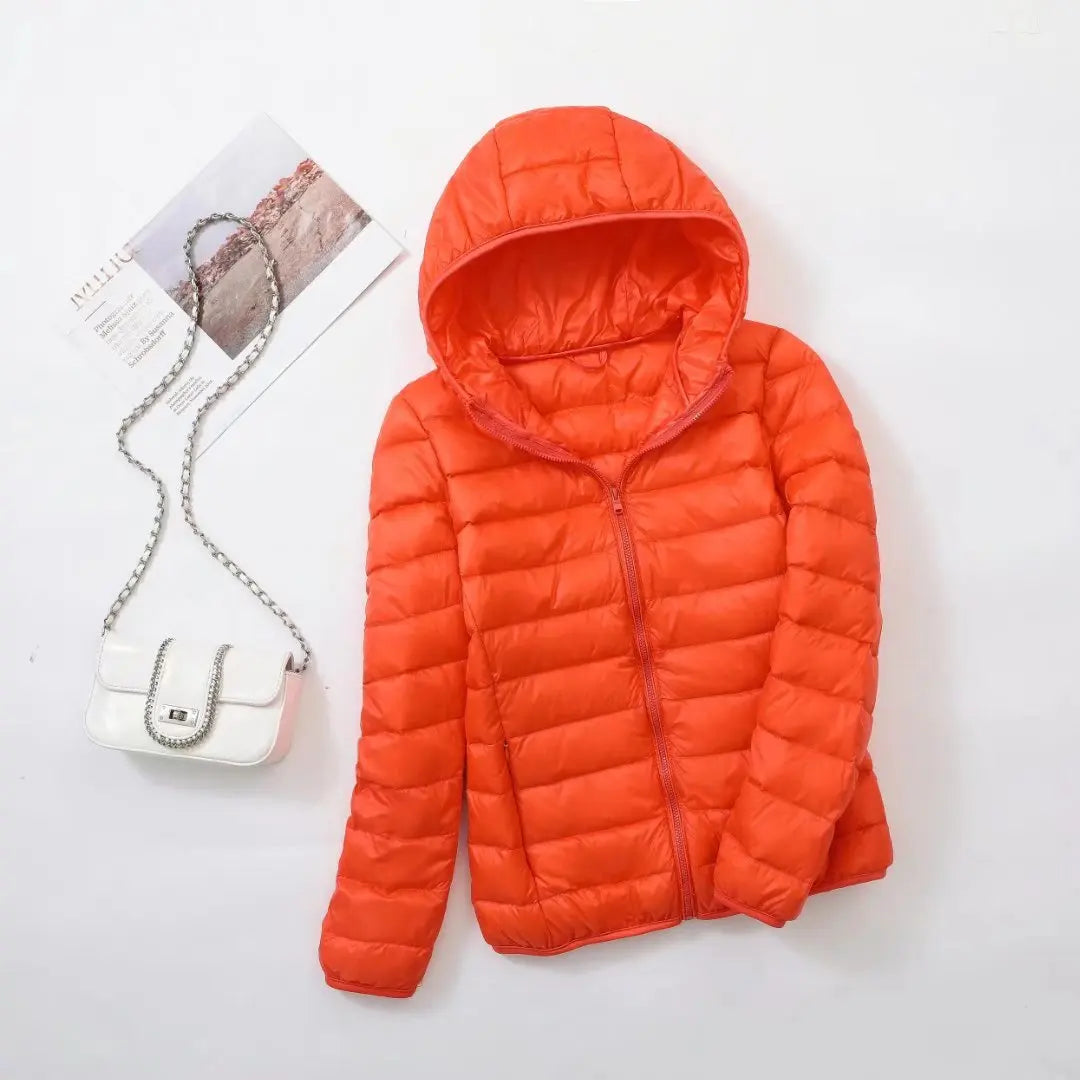 Krohn-e | Kapuzen Daunenjacke Spezielle Winter