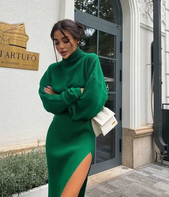 Krohn-e | Strickrollkragen für Elegante Outfits