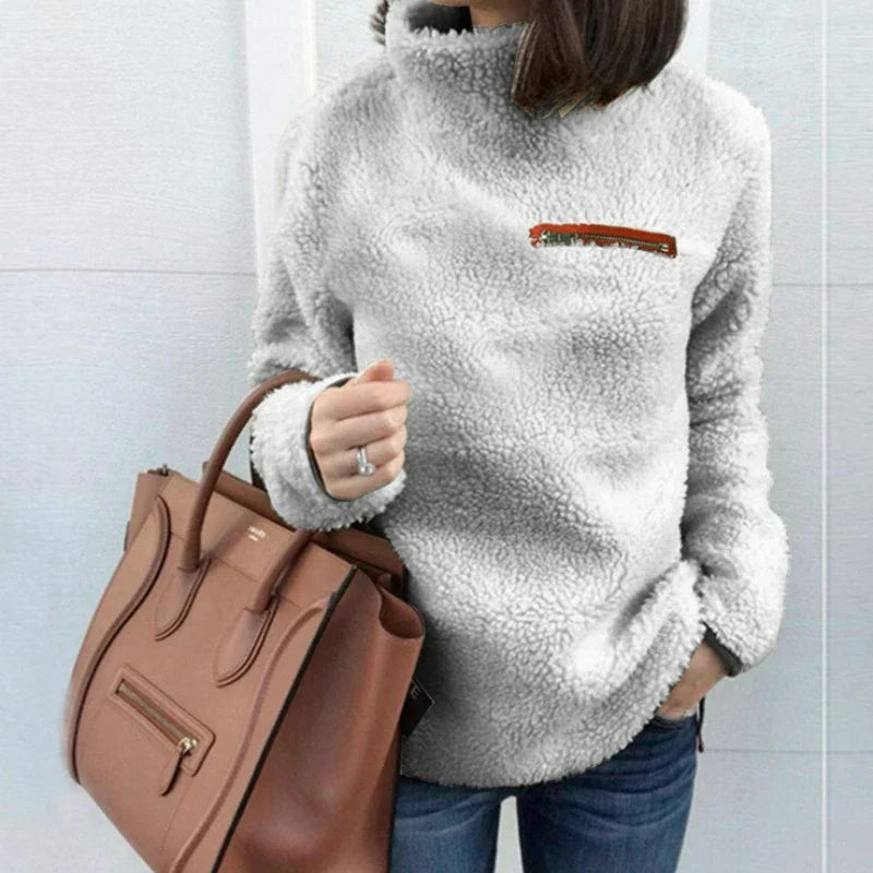 Silvija: Eleganter und vielseitig einsetzbarer Winterpullover