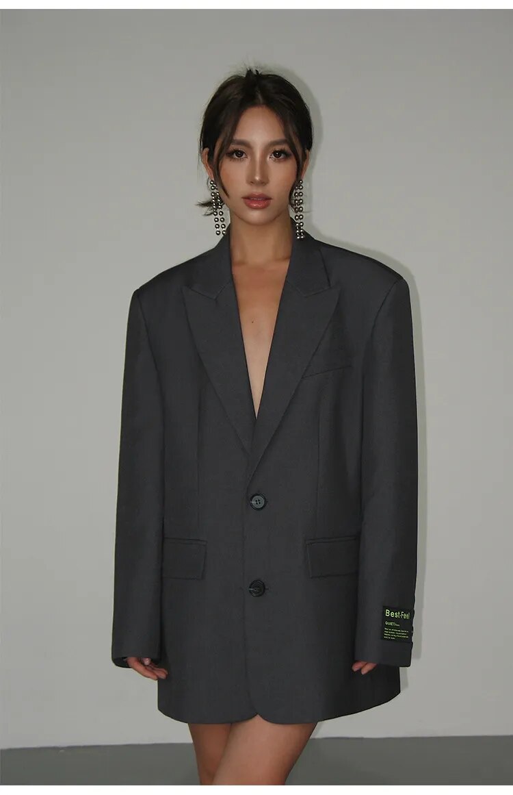 Avelena Oversized Blazer: Casual Chic for Your Wardrobe